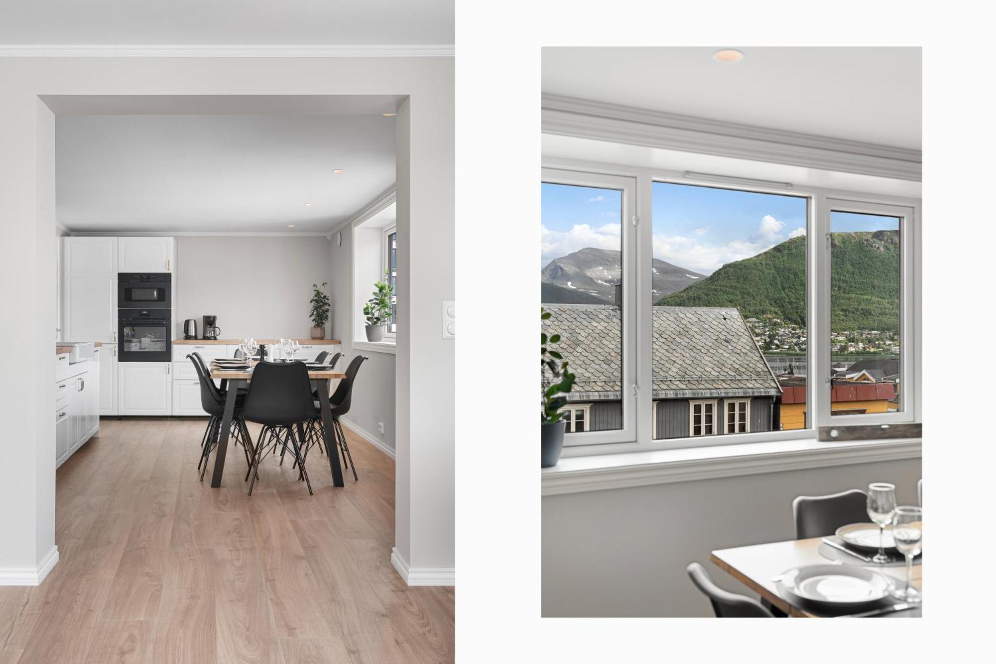 Arctic Homes - Historical Tromso House With View Ngoại thất bức ảnh
